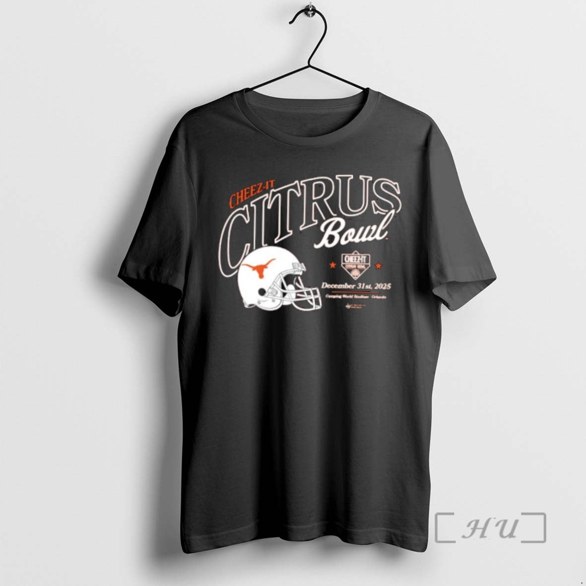 Officials Texas Longhorns 2025 Cheez It Citrus Bowl Helmet T-Shirts, Hoodie, Sweatshirt | AU01DripNestTees.com