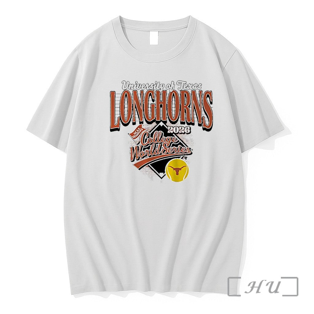 Officials Texas Longhorns Ncaa Womens College World Series 2026 Collegiate Softball Premium T Shirts Sweater