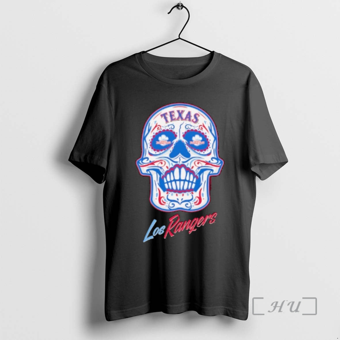 Officials Texas Rangers Mitchell Ness Sugar Skull T-Shirts, Hoodie, Sweatshirt | AU01DripNestTees.com