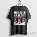 Officials Texas Tech 2025 Cfp Framed 12 Team All Yall T-Shirts, Hoodie, Sweatshirt | AU01DripNestTees.com