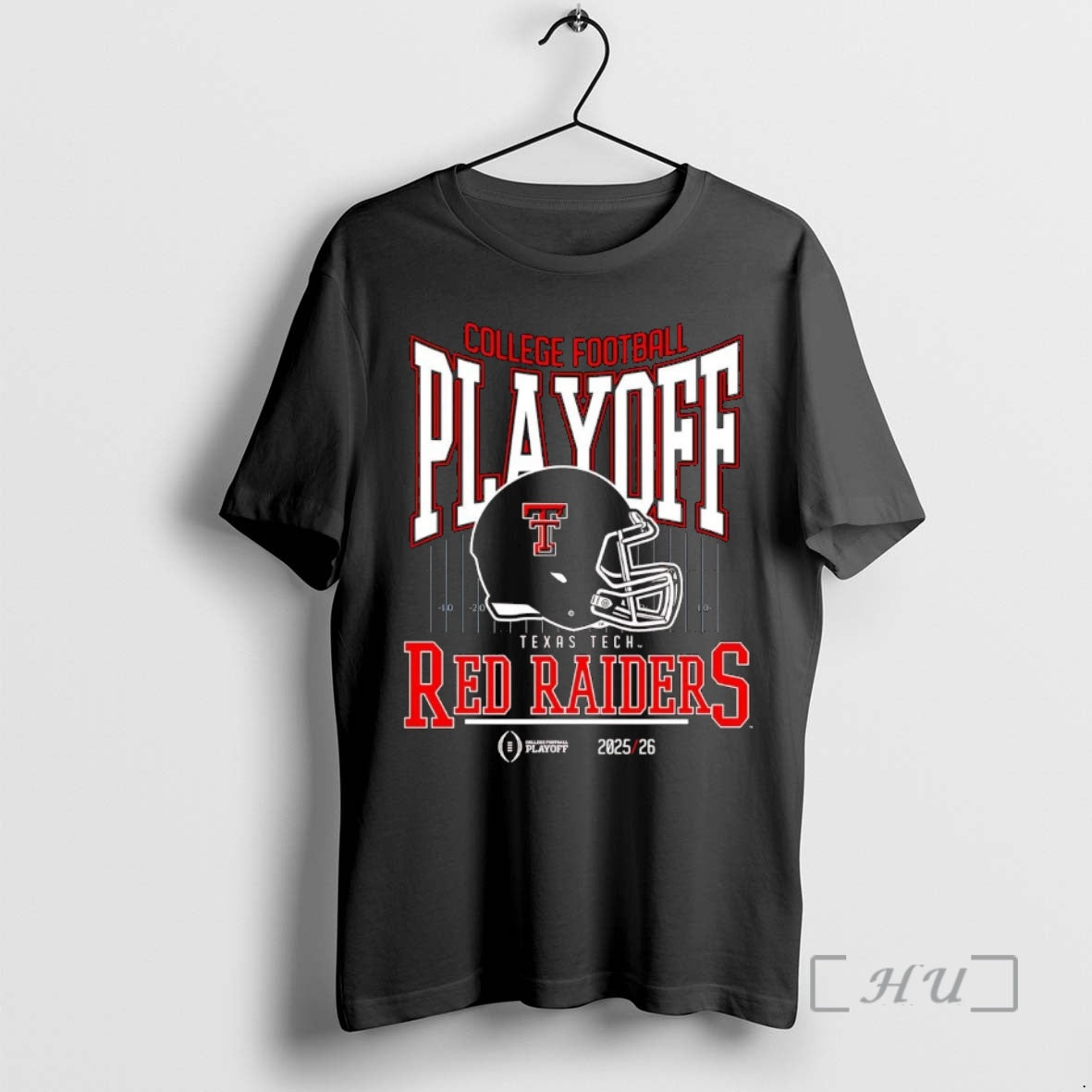 Officials Texas Tech Red Raiders 2025 26 College Football Playoff Cfp Helmet Premium T Shirts Hoodie, Sweatshirt