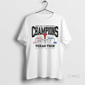 Officials Texas Tech Red Raiders 2025 Big 12 Conference Champions Score Premium T Shirts Sweater Hoodie, Sweatshirt