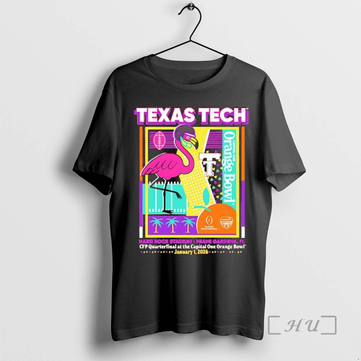 Officials Texas Tech Red Raiders 2025 Cfp Quarterfinal Orange Bowl T-Shirts, Hoodie, Sweatshirt | AU01DripNestTees.com