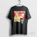 Officials Texas Tech Red Raiders Bell Tower Sunset T-Shirts, Hoodie, Sweatshirt | AU01DripNestTees.com