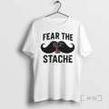 Officials Texas Tech Red Raiders Fear The Stache Game Day Football Logo Premium T Shirts Hoodie, Sweatshirt