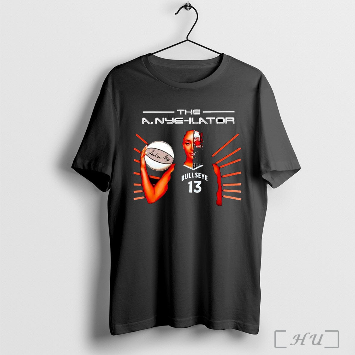 Officials The A Nye Ilator Andrea Nye Bullseye 13 Basketball Player T Shirt
