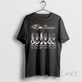 Officials The Baltimore Ravens Kyle Hamilton Derrick Henry And Players Abbey Road Signatures Premium T-Shirts, Hoodie,...
