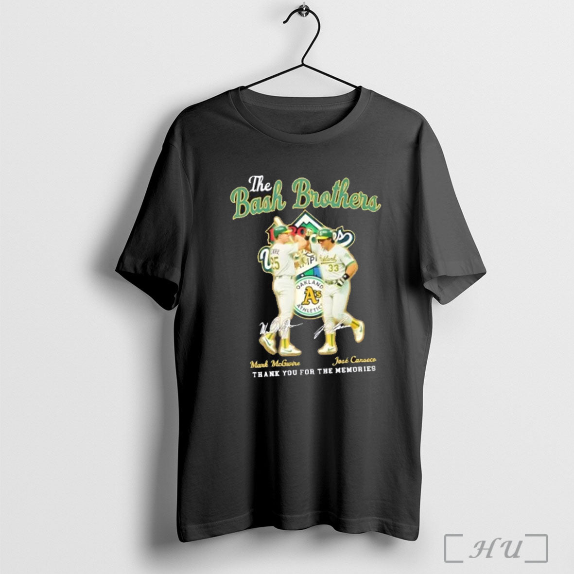 Officials The Bash Brothers Oakland As Athletics Mark Mcgwire X Jose Canseco Legends Signatures