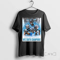 Officials The Carolina Panthers Are Nfc South Champions 2026 T-Shirts, Hoodie, Sweatshirt | AU01DripNestTees.com
