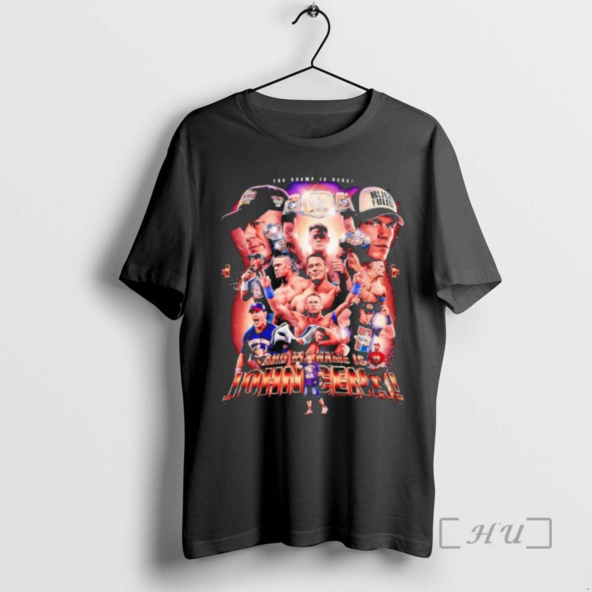 Officials The Champ Is Here And His Name Is John Cena Graphic Premium T Shirts Hoodie, Sweatshirt | AU01DripNestTees.com