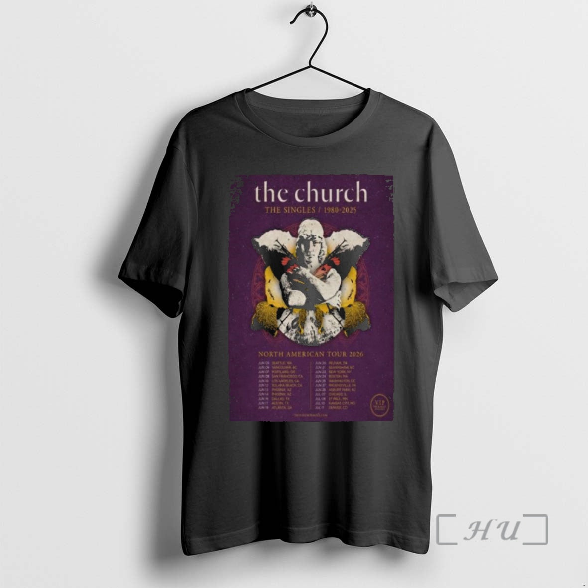 Officials The Church North American Tour 2026 T-Shirts, Hoodie, Sweatshirt | AU01DripNestTees.com