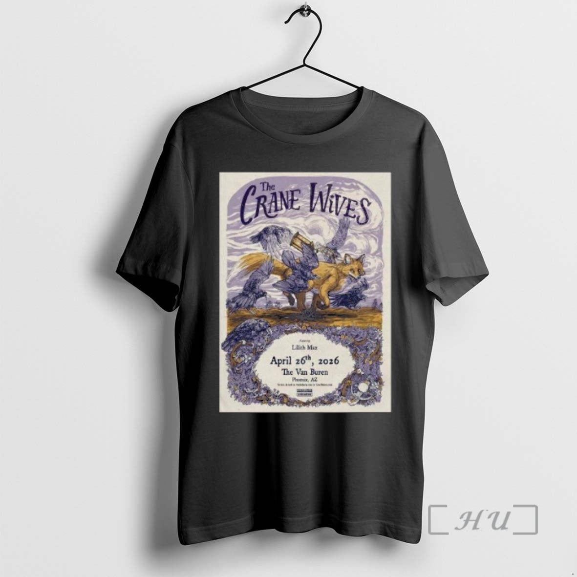Officials The Crane Wives April 26 2026 The Van Buren Phoenix Az Premium T Shirts Hoodie, Sweatshirt | AU01DripNestTees.com