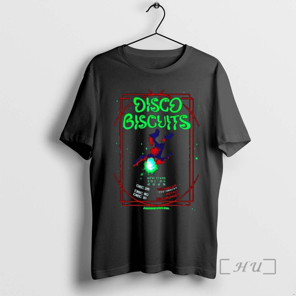 Officials The Disco Biscuits Dec 29 31 2025 Boston Ma T-Shirts, Hoodie, Sweatshirt | AU01DripNestTees.com