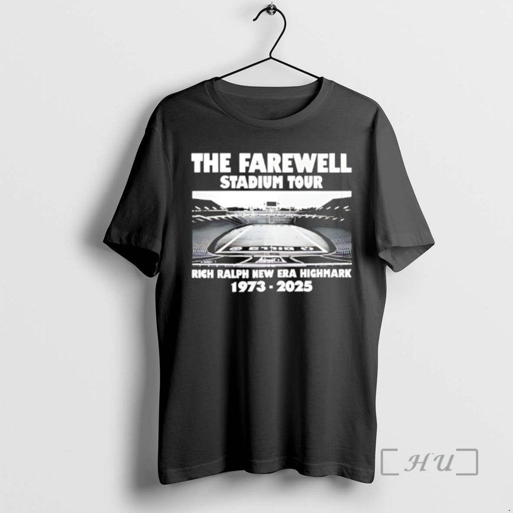 Officials The Farewell Stadium Tour Rich Ralph New Era Highmark 1973 2025 Premium T Shirts Hoodie, Sweatshirt
