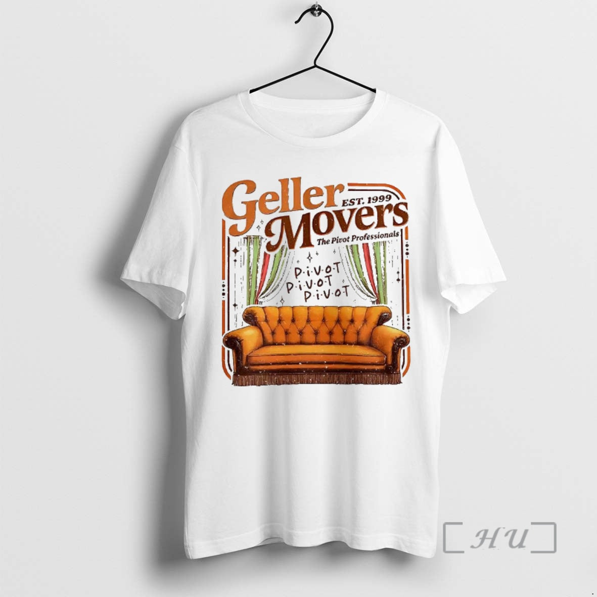 Officials The Friends The Pivot Geller Movers Est 1999 Sofa T-Shirts, Hoodie, Sweatshirt | AU01DripNestTees.com