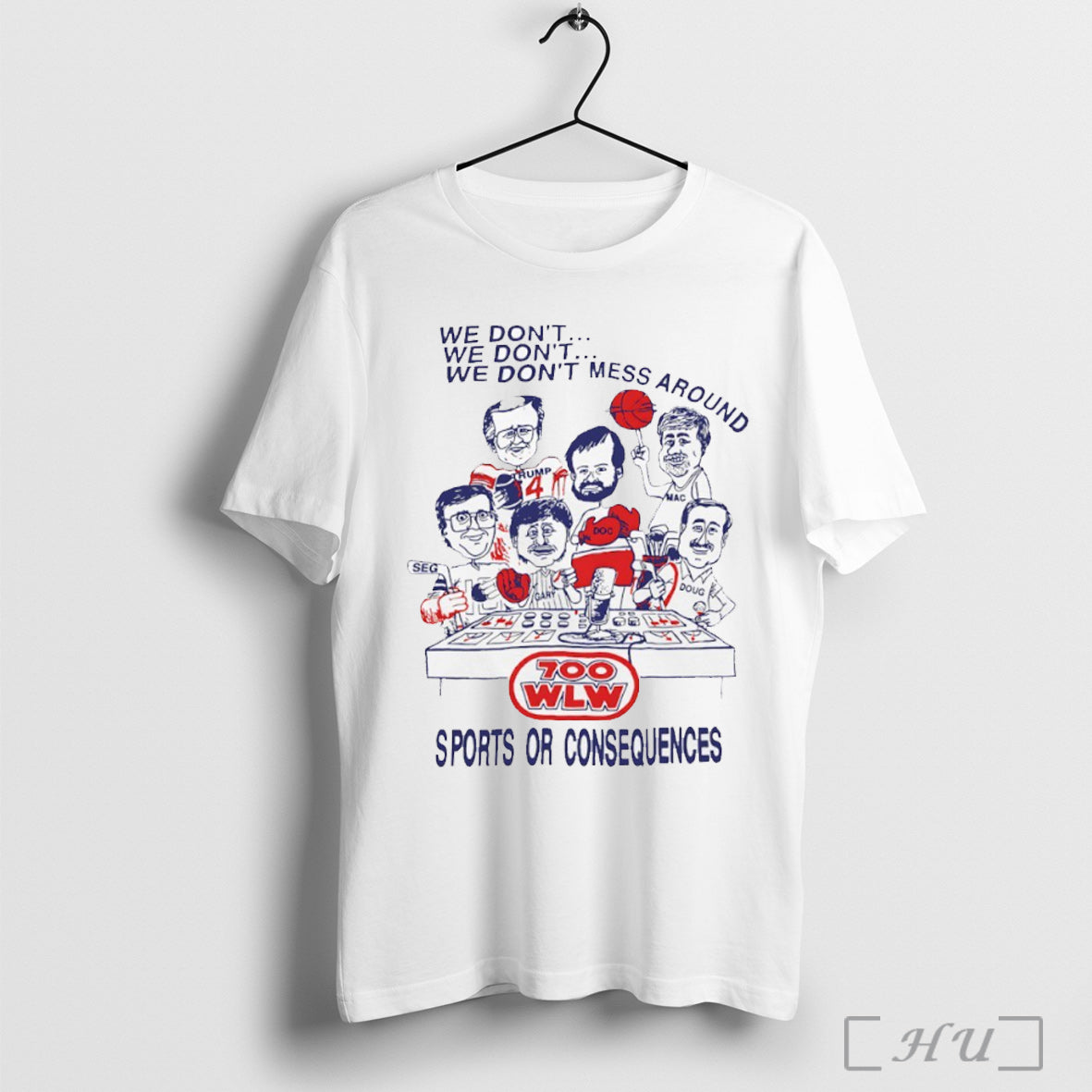 Officials The Gary Burbank Show Sports Or Consequences We Dont Mess Around T Shirt