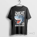 Officials The Great Rider Shark Vintage Biker Graphic T-Shirts, Hoodie, Sweatshirt | AU01DripNestTees.com