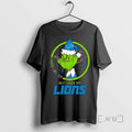 Officials The Grinch I Hate Cancer But I Love My Detroit Lions Merry Christmas Premium T-Shirts, Hoodie, Sweatshirt