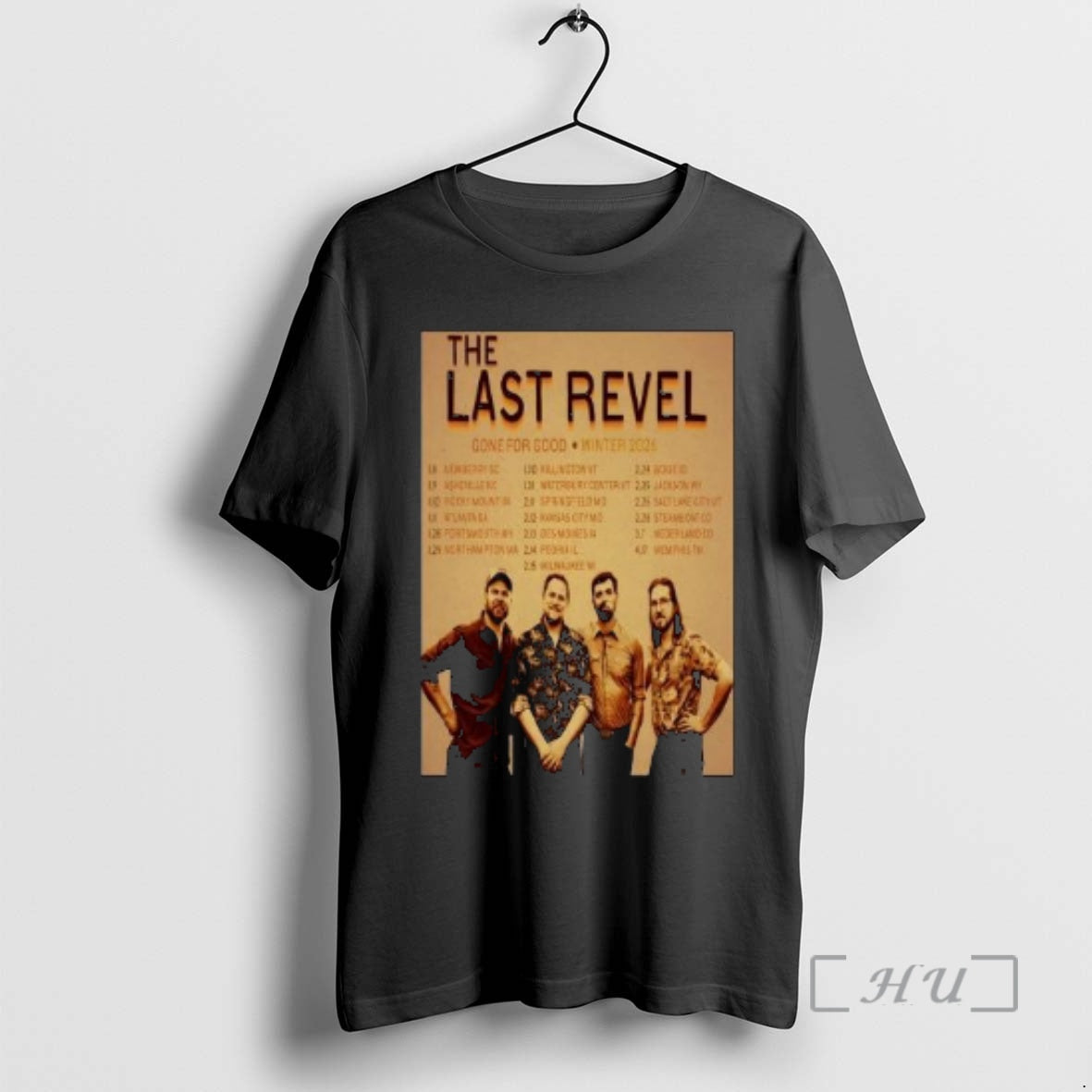 Officials The Last Revel Winter 2026 Shows Circle Black T-Shirts, Hoodie, Sweatshirt | AU01DripNestTees.com