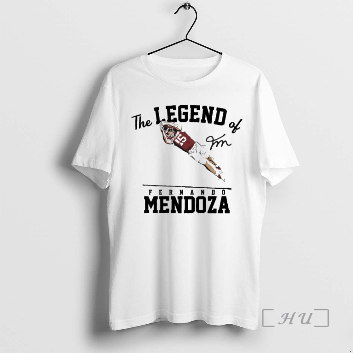 Officials The Legend Of Fernando Mendoza Player Indiana Football Signature T-Shirts, Hoodie, Sweatshirt