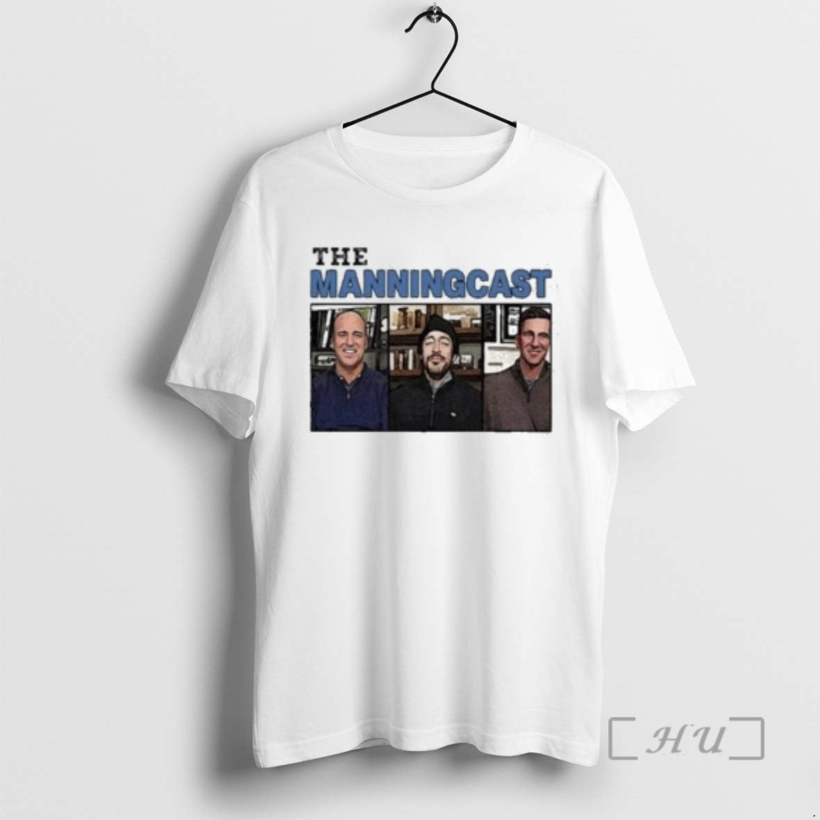 Officials The Manningcast Circle White T-Shirts, Hoodie, Sweatshirt | AU01DripNestTees.com