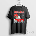 Officials The Peanuts Driving Carx Texas Tech Red Raiders Christmas T-Shirts, Hoodie, Sweatshirt | AU01DripNestTees.com