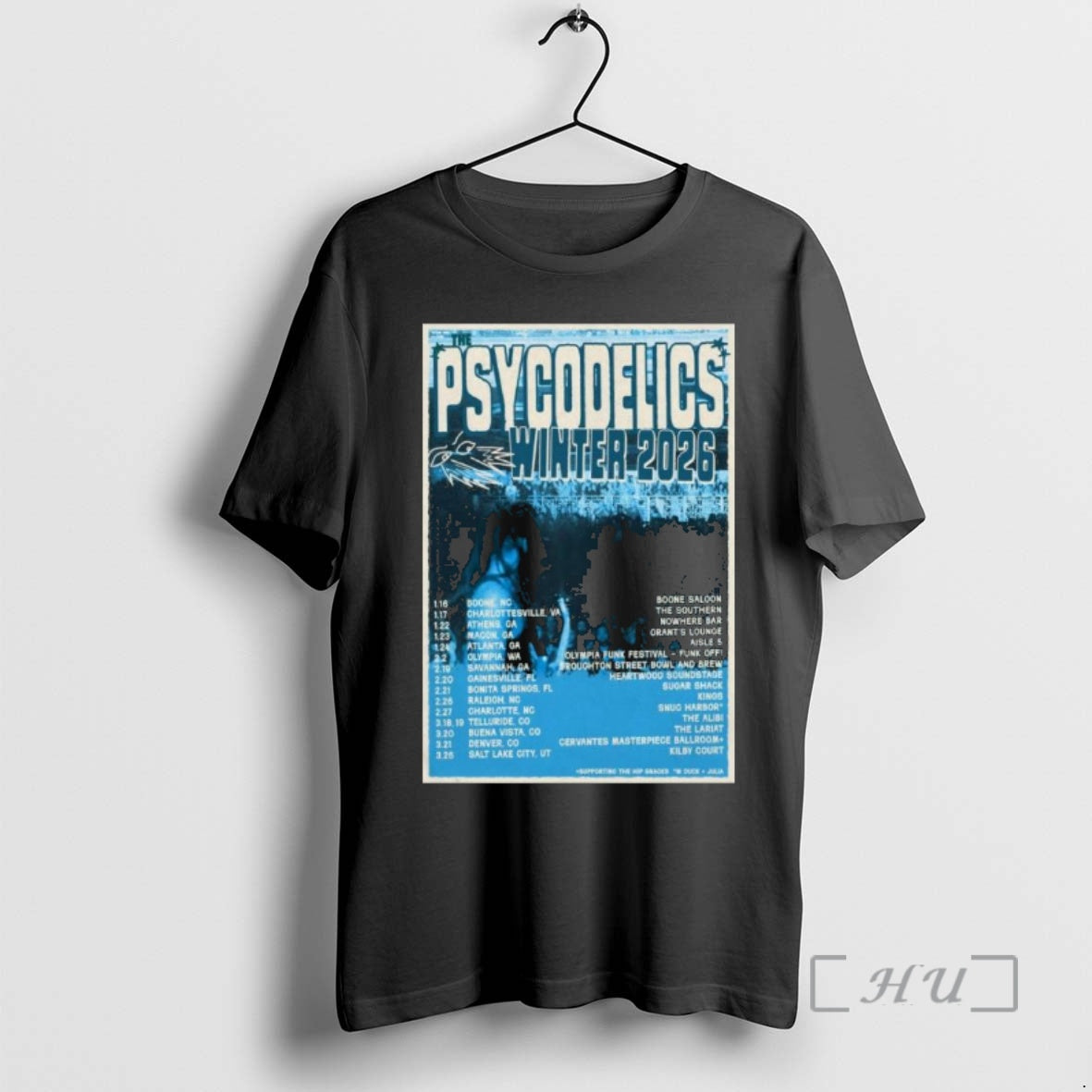 Officials The Psycodelics Winter 26 Tour T-Shirts, Hoodie, Sweatshirt | AU01DripNestTees.com