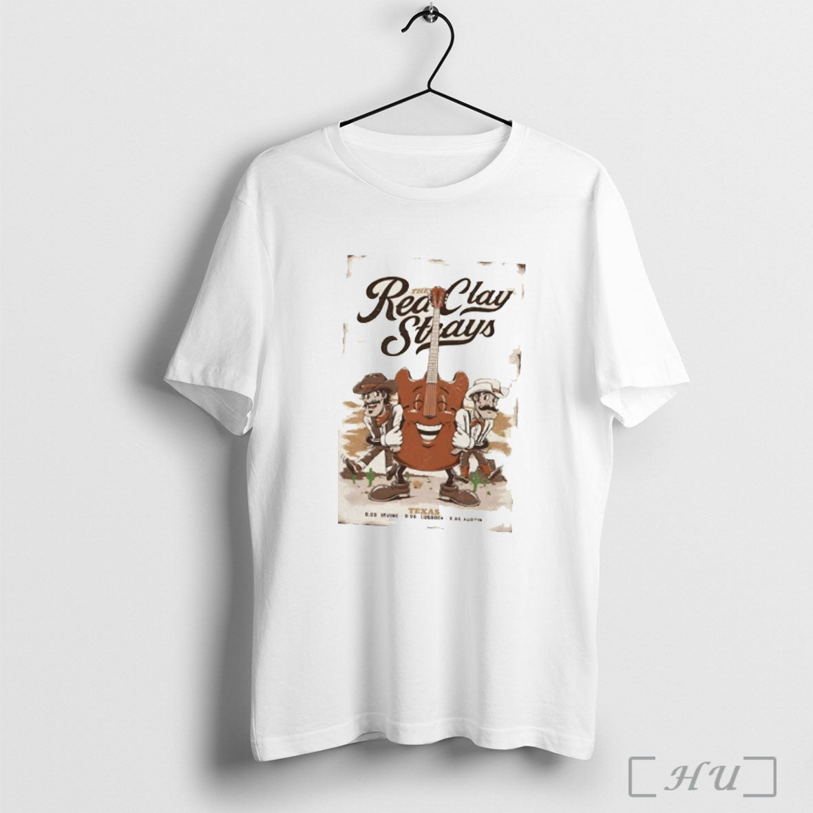 Officials The Red Clay Strays Texas 2025 Shows T Shirt