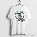 Officials The Road To My Heart Is Paved With Paw Prints Milo T Shirt