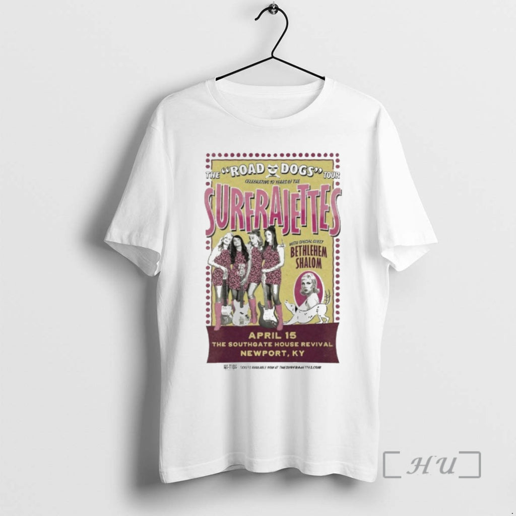 Officials The Surfrajettes Newport Ky Apr 15 Tour 2026 T-Shirts, Hoodie, Sweatshirt | AU01DripNestTees.com