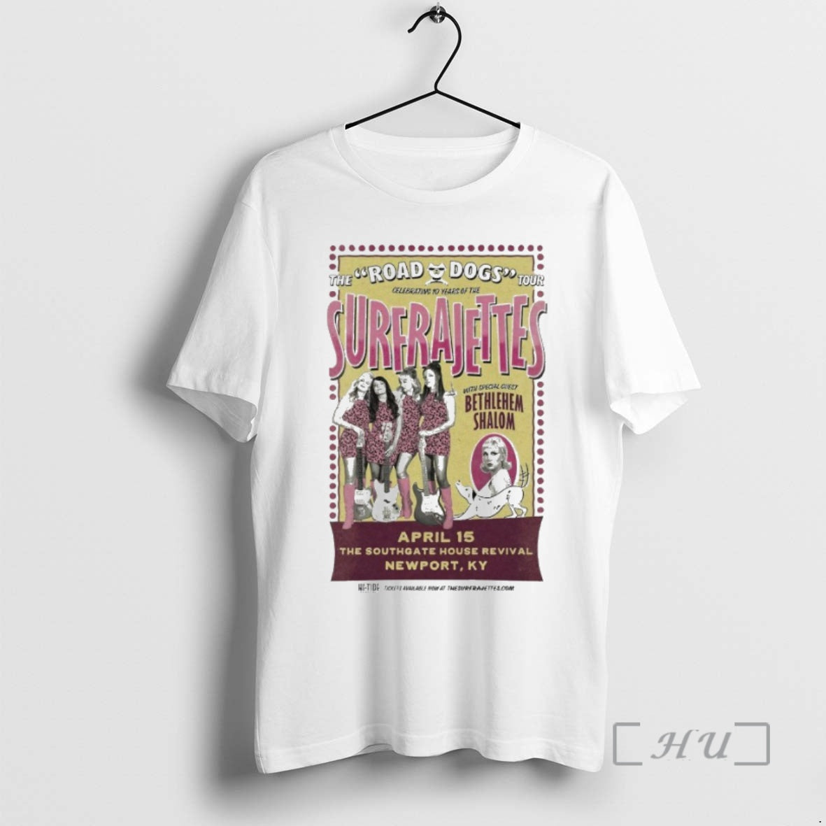 Officials The Surfrajettes Newport Ky Apr 15 Tour 2026 T-Shirts, Hoodie, Sweatshirt | AU01DripNestTees.com