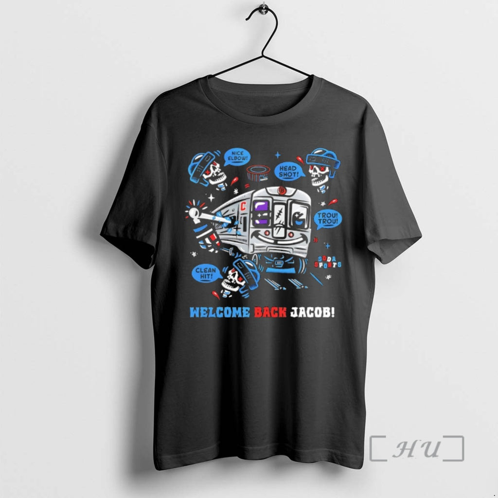 Officials The Trouba Train Welcome Back Jacob New York Rangers T-Shirts, Hoodie, Sweatshirt | AU01DripNestTees.com