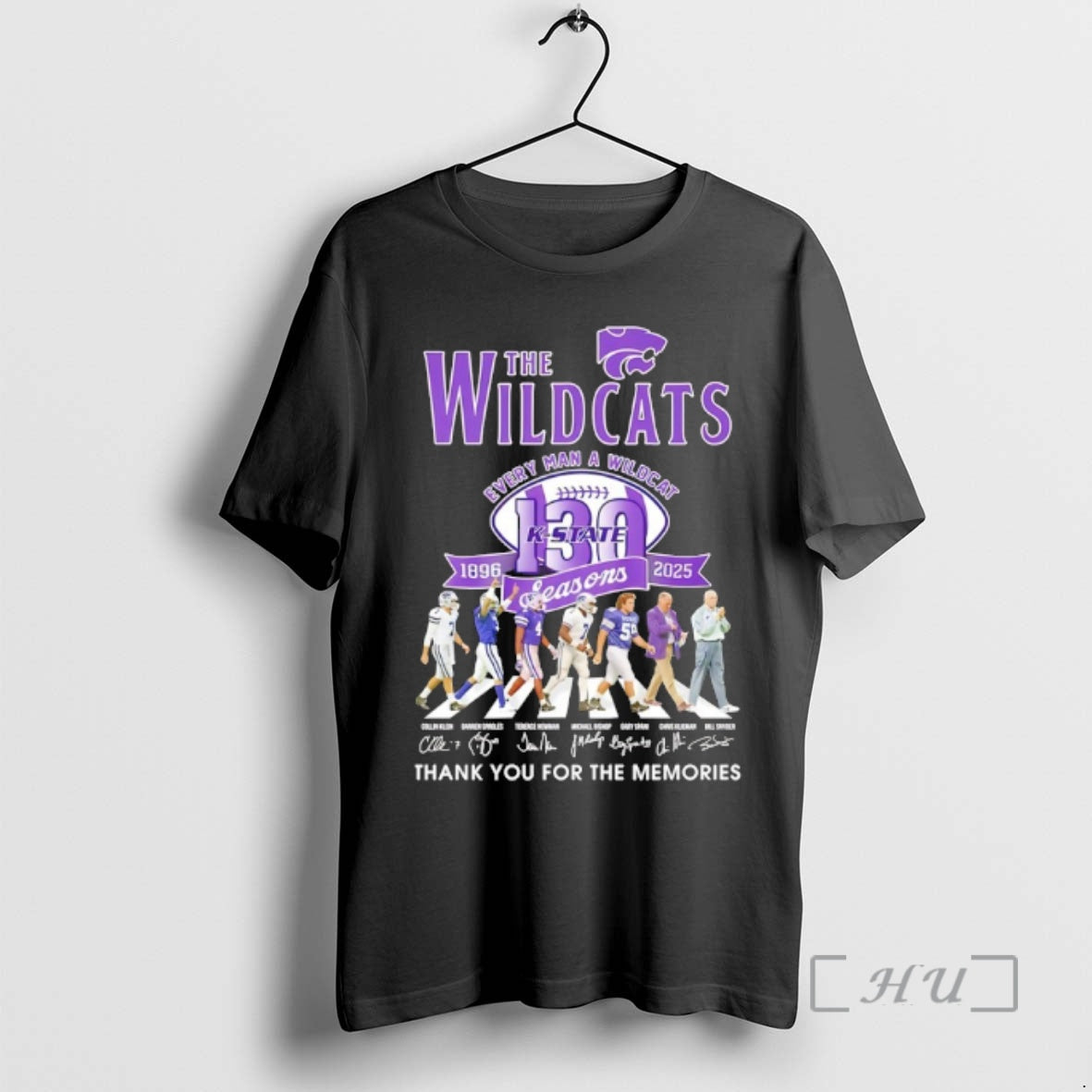 Officials The Wildcats Every Man A Wildcat K State 130 Seasons Thank You For The T-Shirts, Hoodie, Sweatshirt