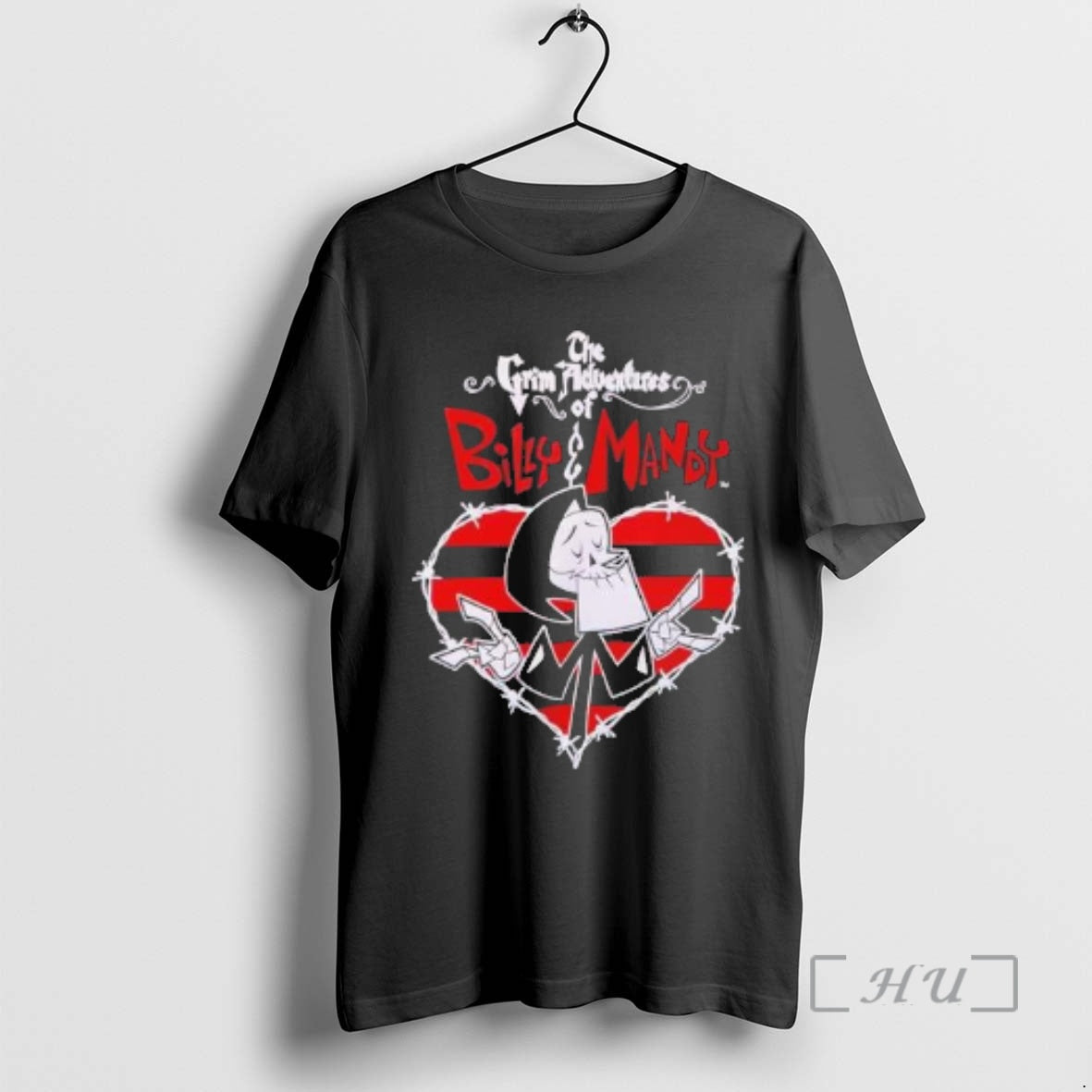 Officials The Grim Adventures Of Billy And Mandy Grim Heart T-Shirts, Hoodie, Sweatshirt | AU01DripNestTees.com