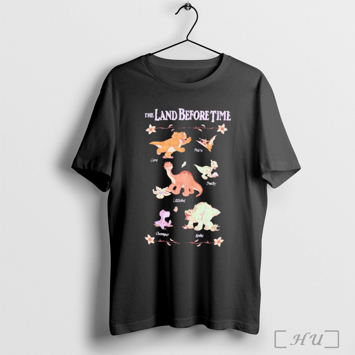 Officials The Land Before Time Dinosaurs T Shirt