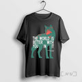 Officials The World Is Better With You In It Wolf Graphic Premium T Shirts Sweater Hoodie, Sweatshirt | AU01DripNestTees.com