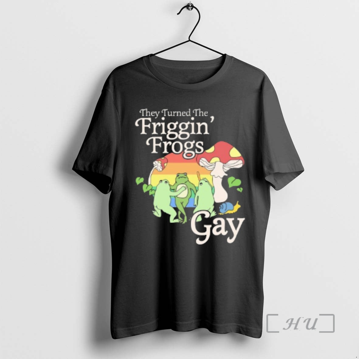 Officials They Turned The Friggin Frog Gay T-Shirts, Hoodie, Sweatshirt | AU01DripNestTees.com