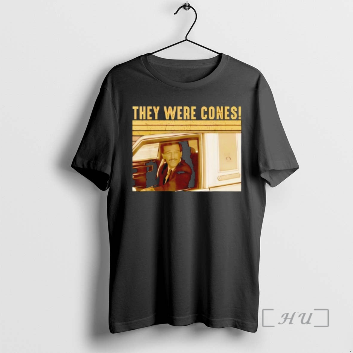 Officials They Were Cones Retro Funny Quote Vintage Car T-Shirts, Hoodie, Sweatshirt | AU01DripNestTees.com