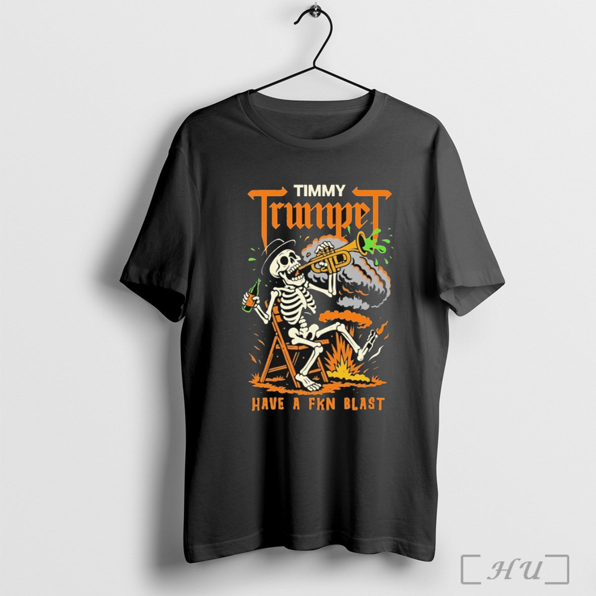 Officials Timmy Trumpet Have A Fkn Blast Skeleton T Shirt