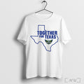 Officials Together For Texas Dallas Wings Players Support Texas Flood T Shirt