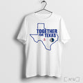 Officials Together For Texas Rockets And Mavericks Players Support Texas Flood T Shirt
