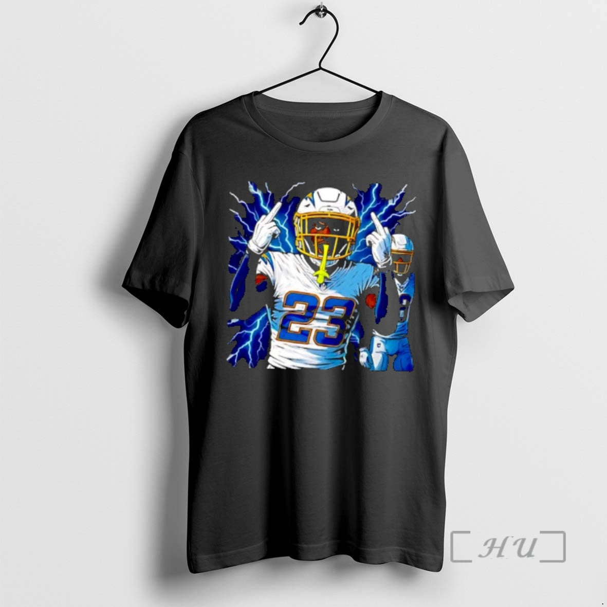 Officials Tony Jefferson Los Angeles Chargers Middle Finger T-Shirts, Hoodie, Sweatshirt | AU01DripNestTees.com