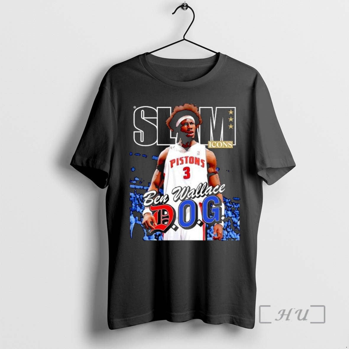 Officials Top Slam Icons Nba Champion Ben Wallace D O T-Shirts, Hoodie, Sweatshirt | AU01DripNestTees.com