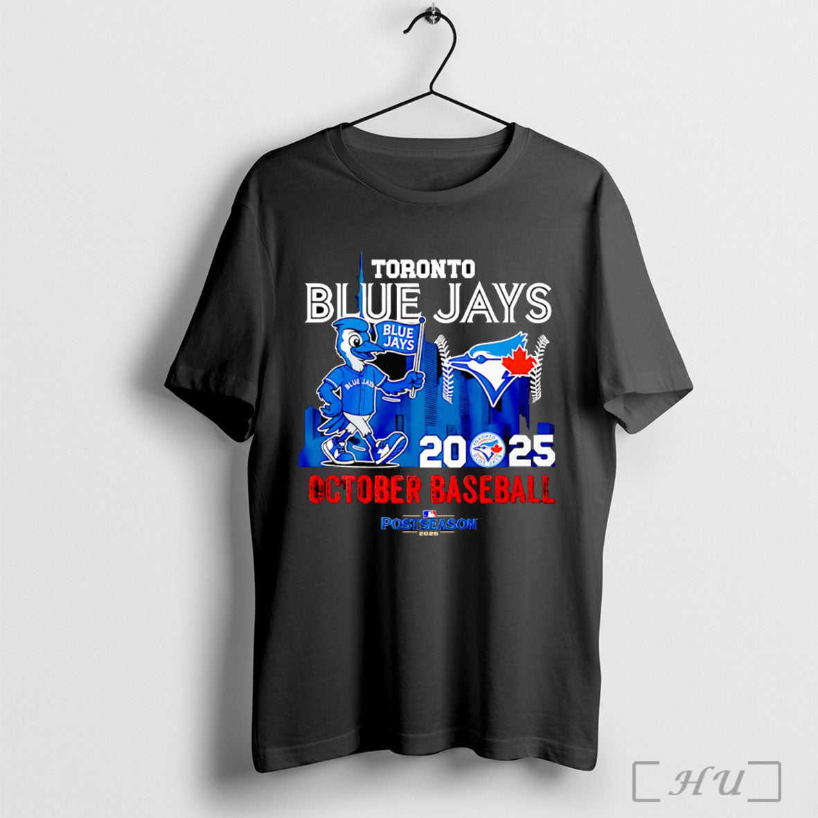 Officials Toronto Blue Jays 2025 October Baseball Mascot T Shirt