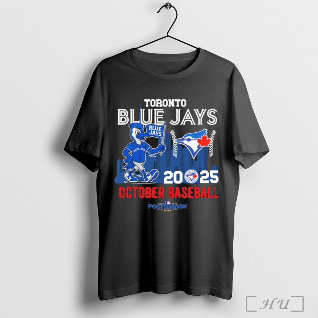 Officials Toronto Blue Jays Mascot October Baseball Postseason 2025 T Shirt