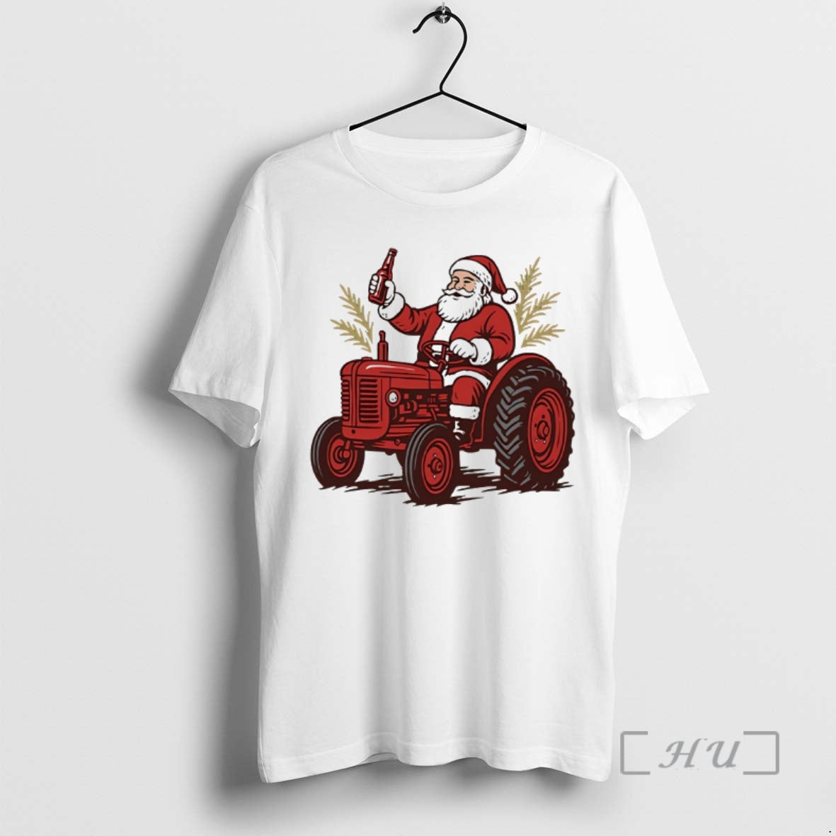 Officials Tractor Santa Christmas T-Shirts, Hoodie, Sweatshirt | AU01DripNestTees.com