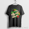 Officials Traditional T Rex Rose T Shirt