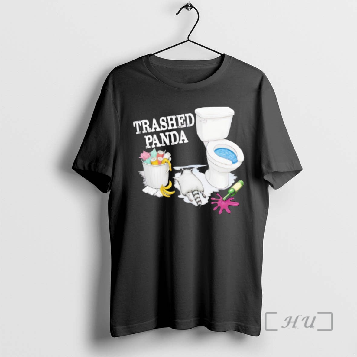 Officials Trashed Panda Funny Drunk Raccoon Funny T-Shirts, Hoodie, Sweatshirt | AU01DripNestTees.com