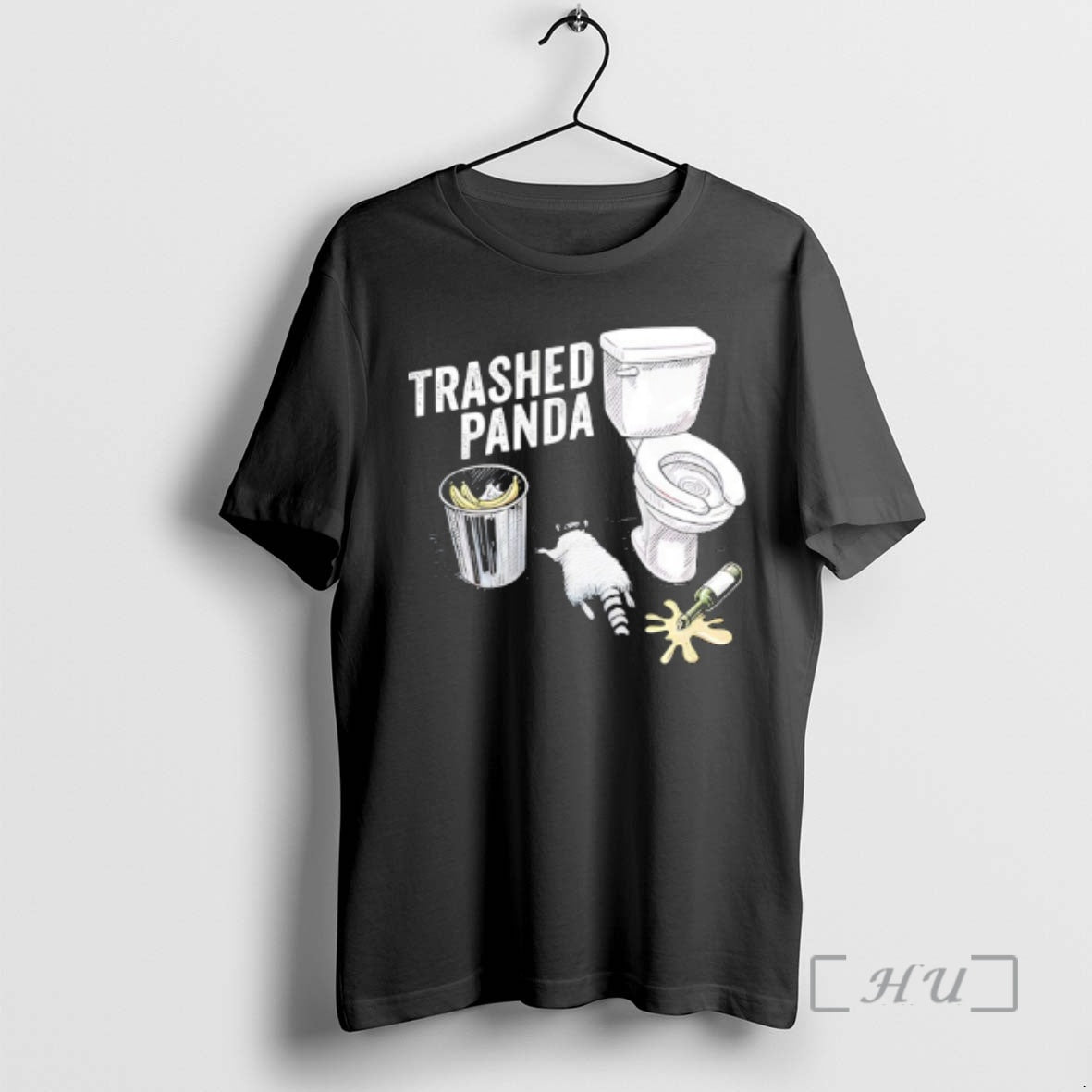 Officials Trashed Panda Funny Drunk Raccoon T-Shirts, Hoodie, Sweatshirt | AU01DripNestTees.com