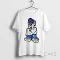 Officials Travis Kelce Cartoon Bear Intarsia Cartoon Motive T-Shirts, Hoodie, Sweatshirt | AU01DripNestTees.com